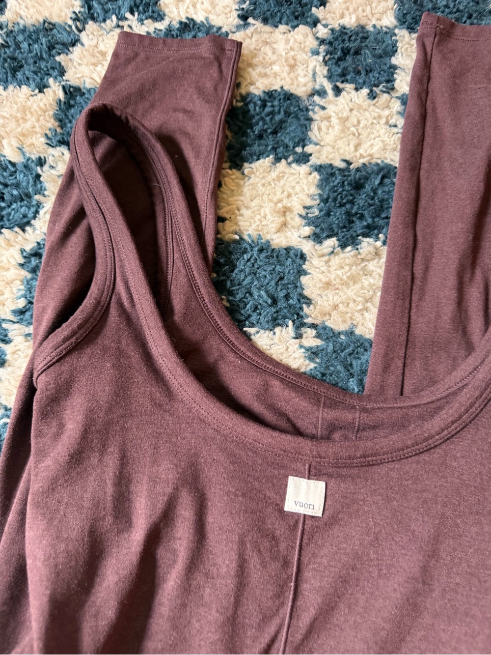 Vuori brown jumpsuit onesie - Picture 2 of 5